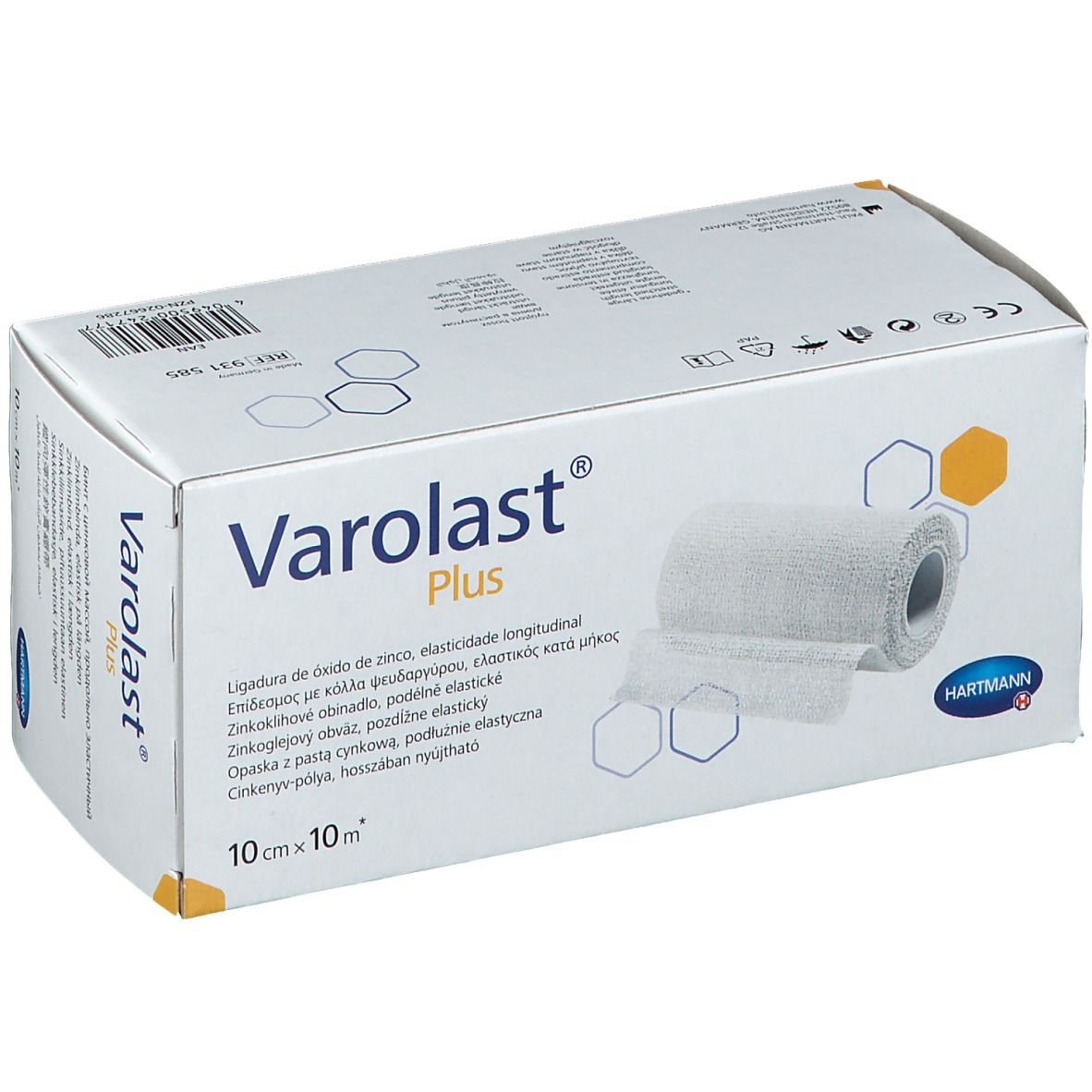 Aanpassen Vervolgen het spoor Varolast® Plus Zinkleimbinde 10 cm x 10 m 1 St - shop-apotheke.com