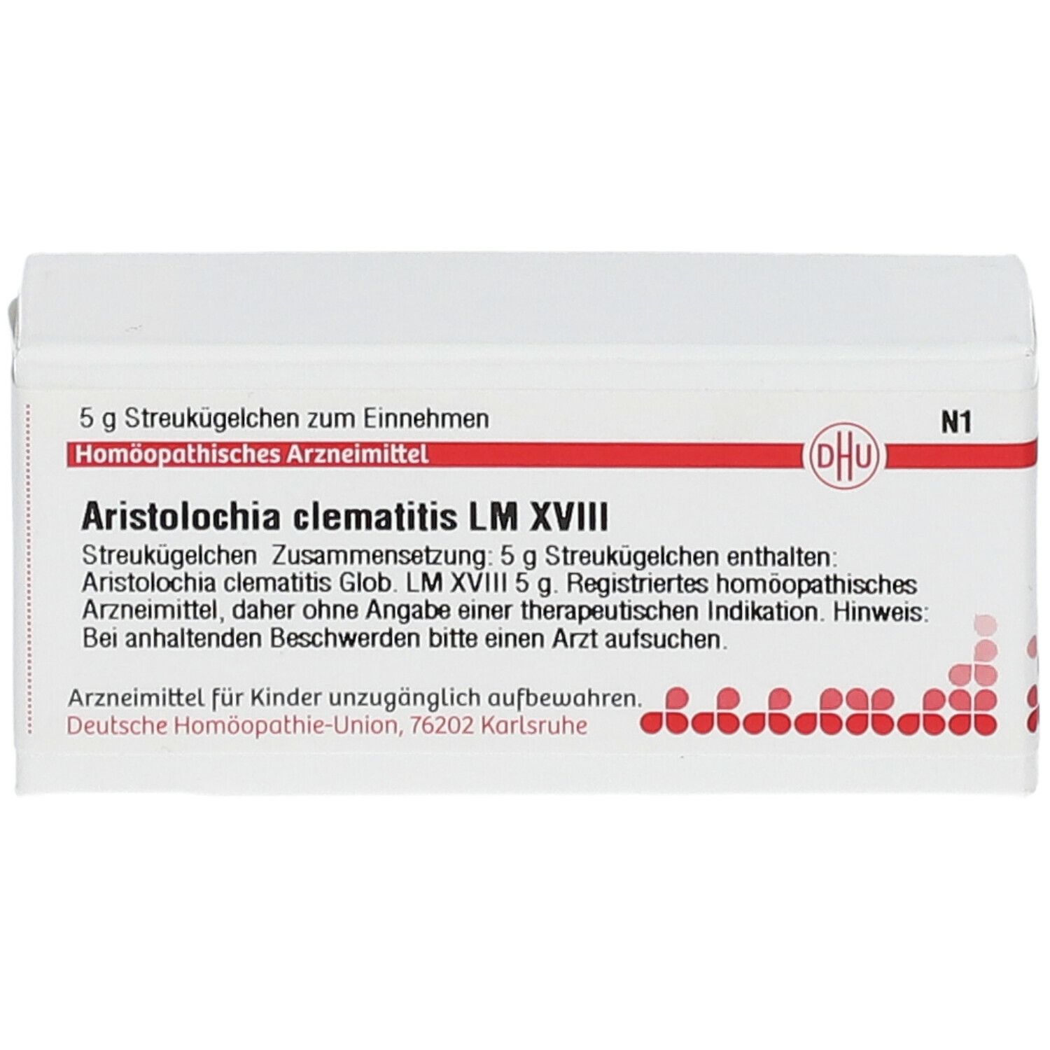 DHU Aristolochia Clematitis LM XVIII