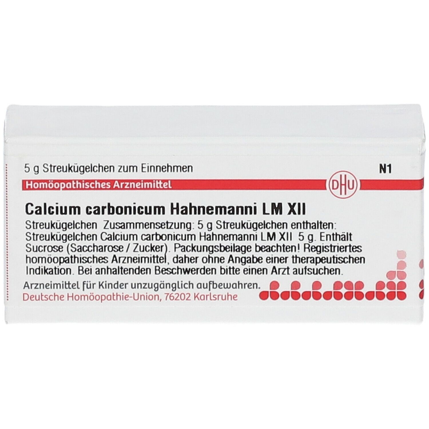 DHU Calcium Carbonicum Hahnemanni LM XII