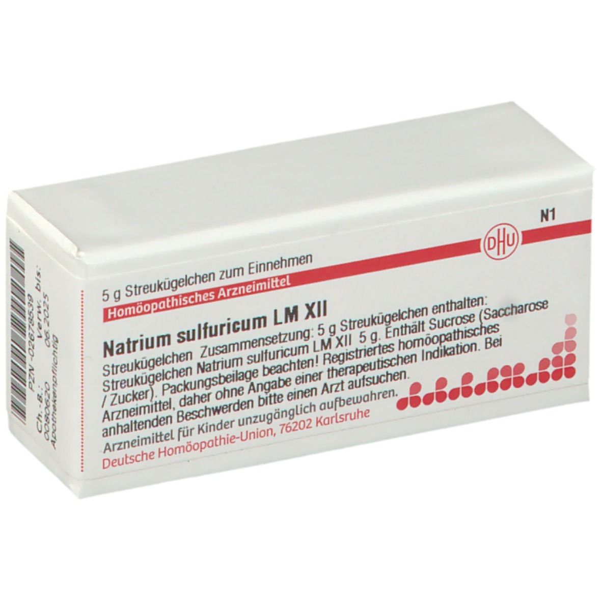 DHU Natrium Sulfuricum LM XII