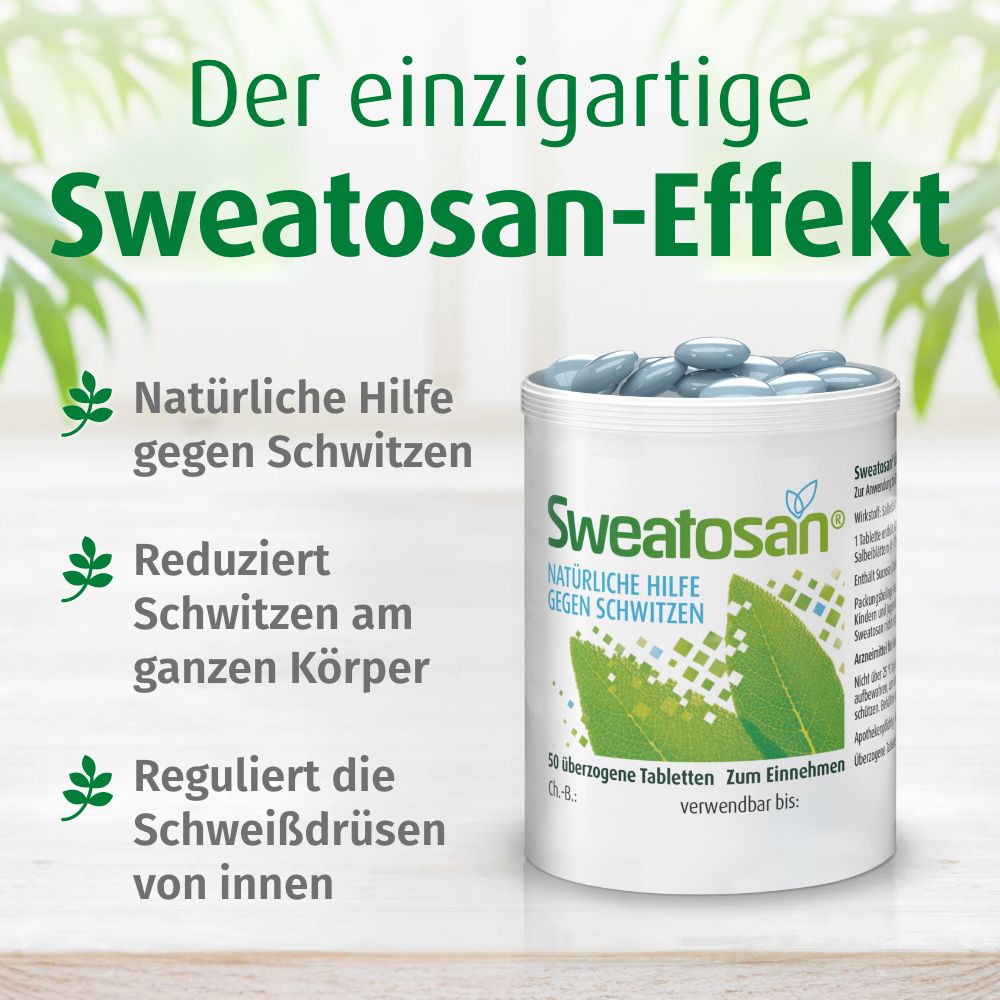 Sweatosan überzogene Tabletten 100 St Überzogene