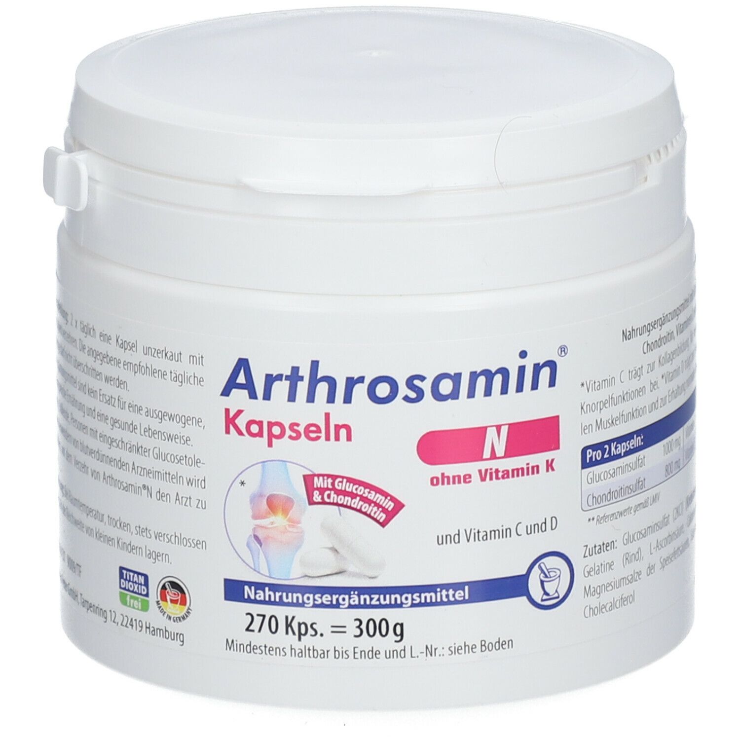 Arthrosamin® Gelenkkapseln N – ohne Vitamin K