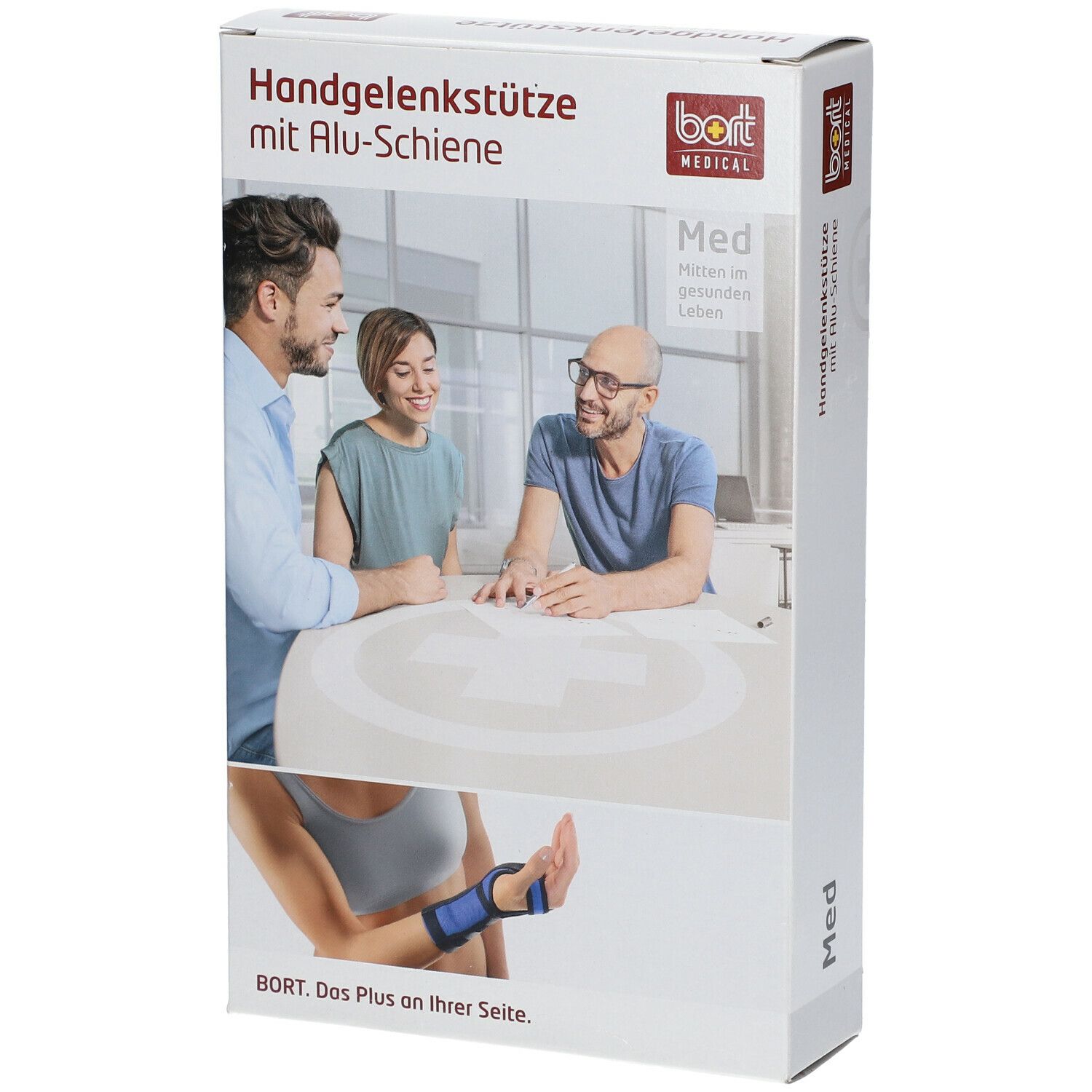 BORT Handgelenkstütze mit Alu-Schiene links haut Gr. M