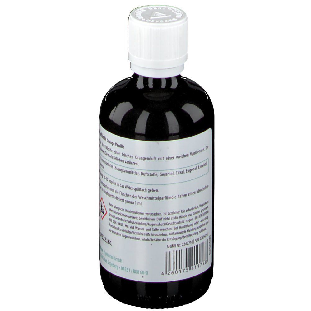 Spinnrad® Waschmittel-Parfumöl Orange-Vanille