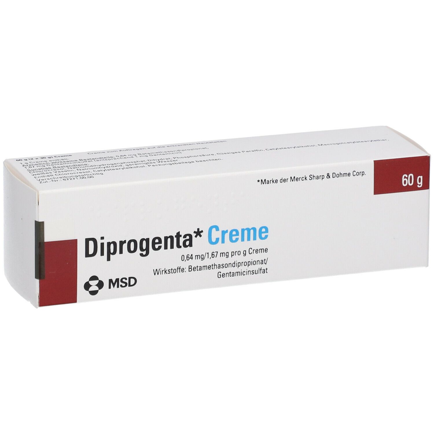 Diprogenta Creme 60 G Mit Dem E Rezept Kaufen Shop Apotheke