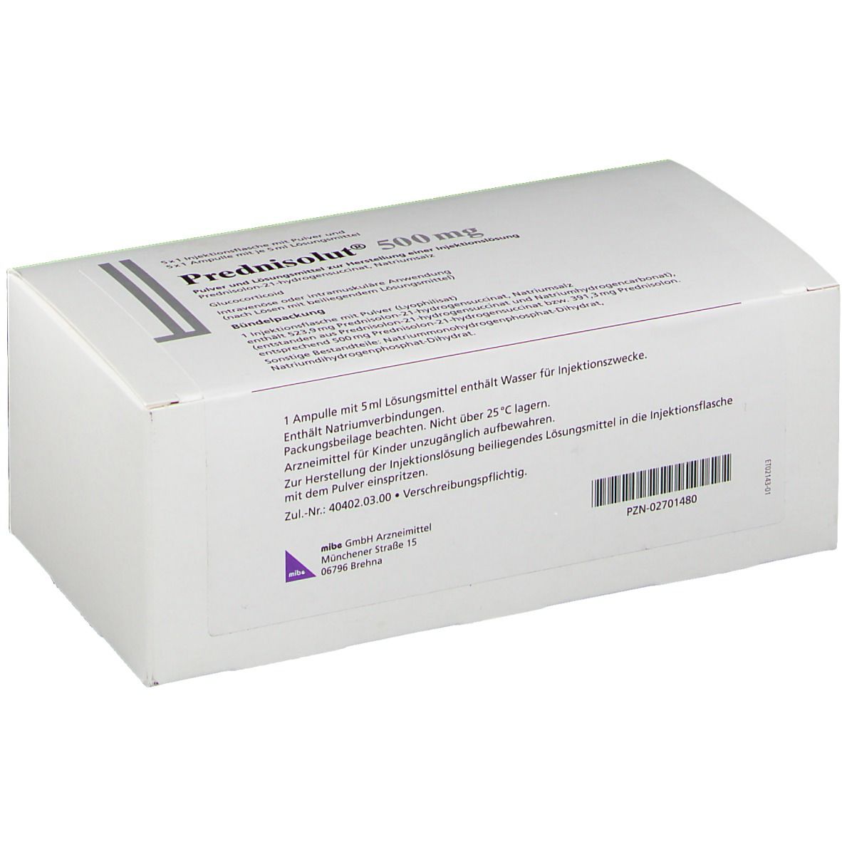 Prednisolut® 500 mg