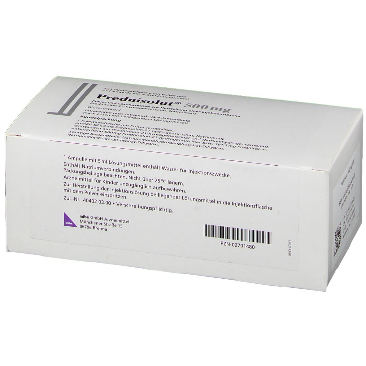 Prednisolut® 500 mg