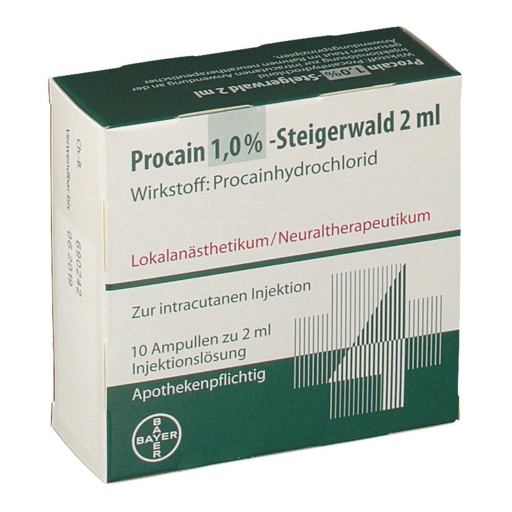 Procain 1,0 % Steigerwald