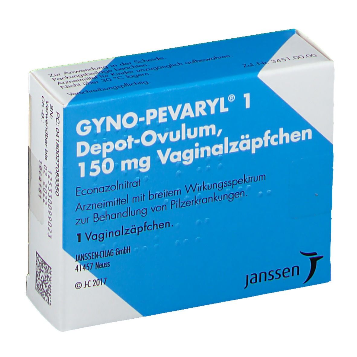 Gyno Pevaryl 1 depot Ovulum 150 mg