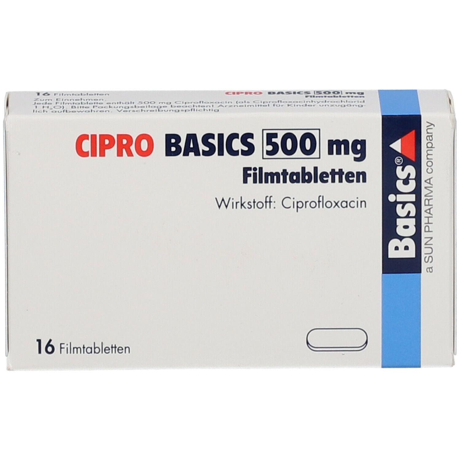 CIPRO BASICS 500 mg