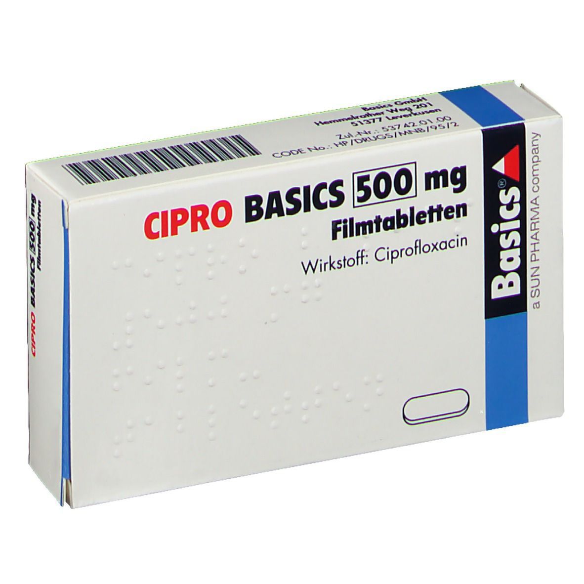 CIPRO BASICS 500 mg
