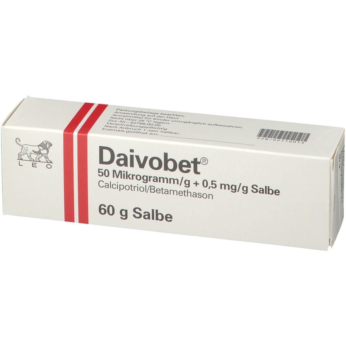 Daivobet® 50 Mikrogramm/g + 0,5 mg/g Salbe
