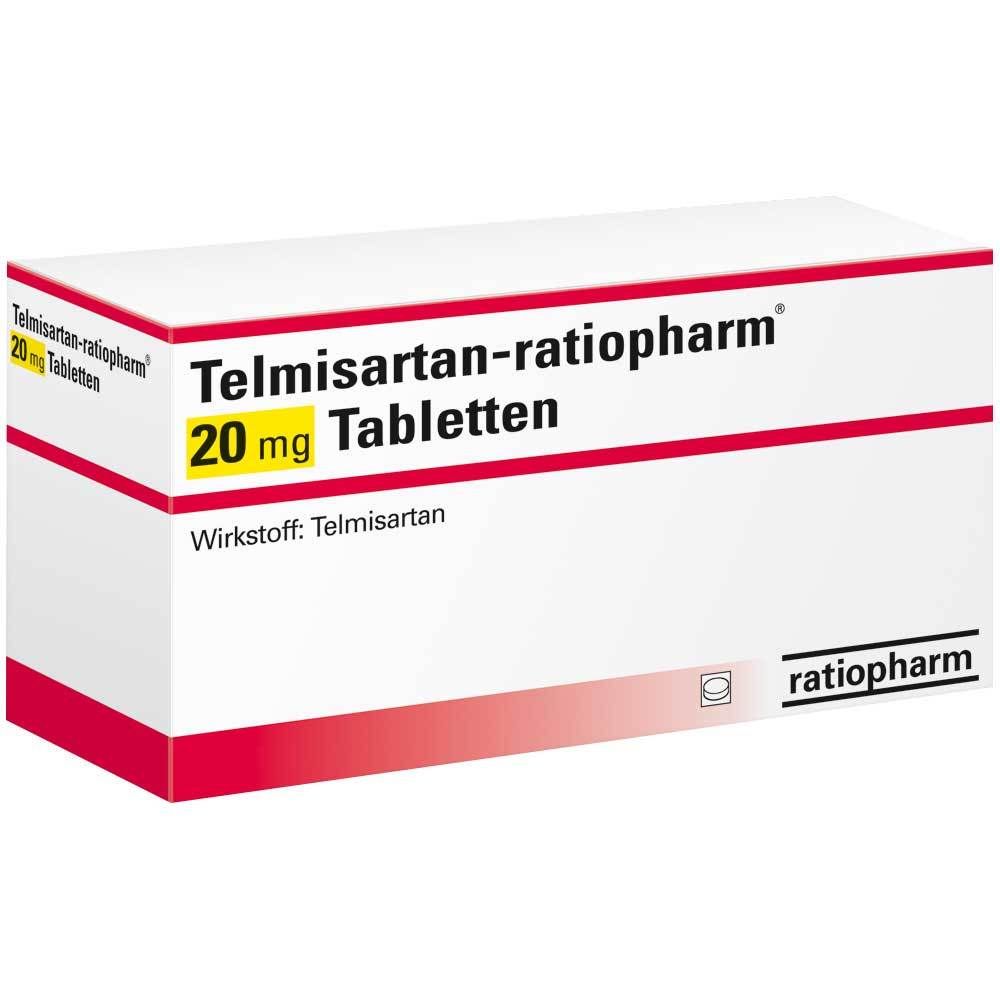 Telmisartan-ratiopharm® 20 mg