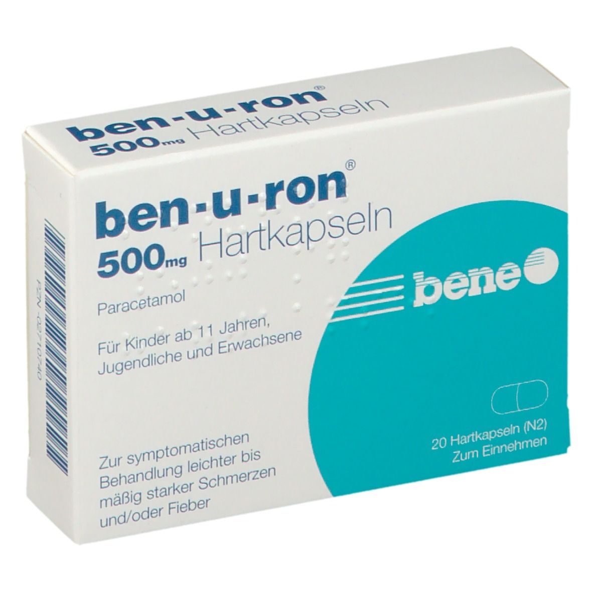 Ben-U-Ron 500 mg Kapseln