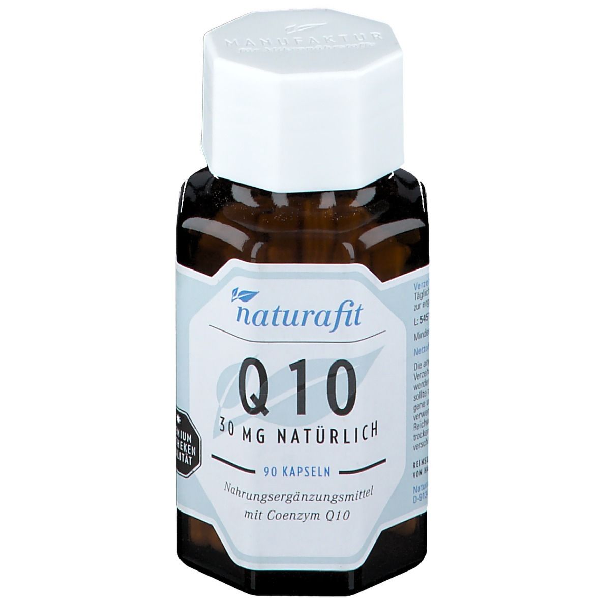 Naturafit Q10 30 mg Kapseln 90 St