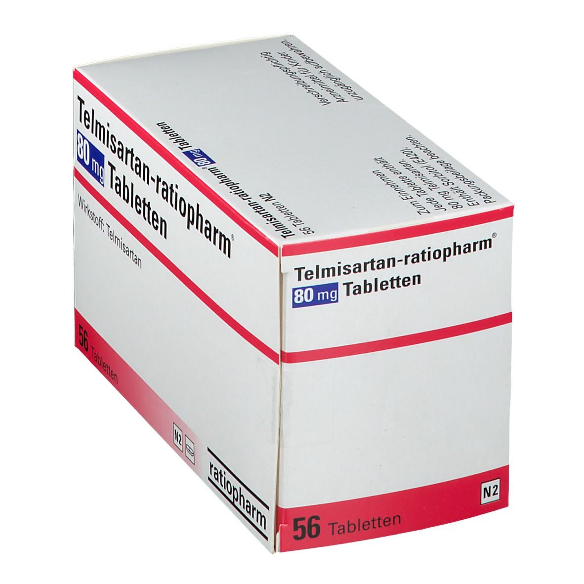 Telmisartan-ratiopharm® 80 mg