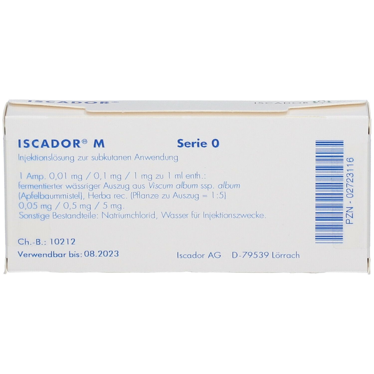 ISCADOR® M Serie 0
