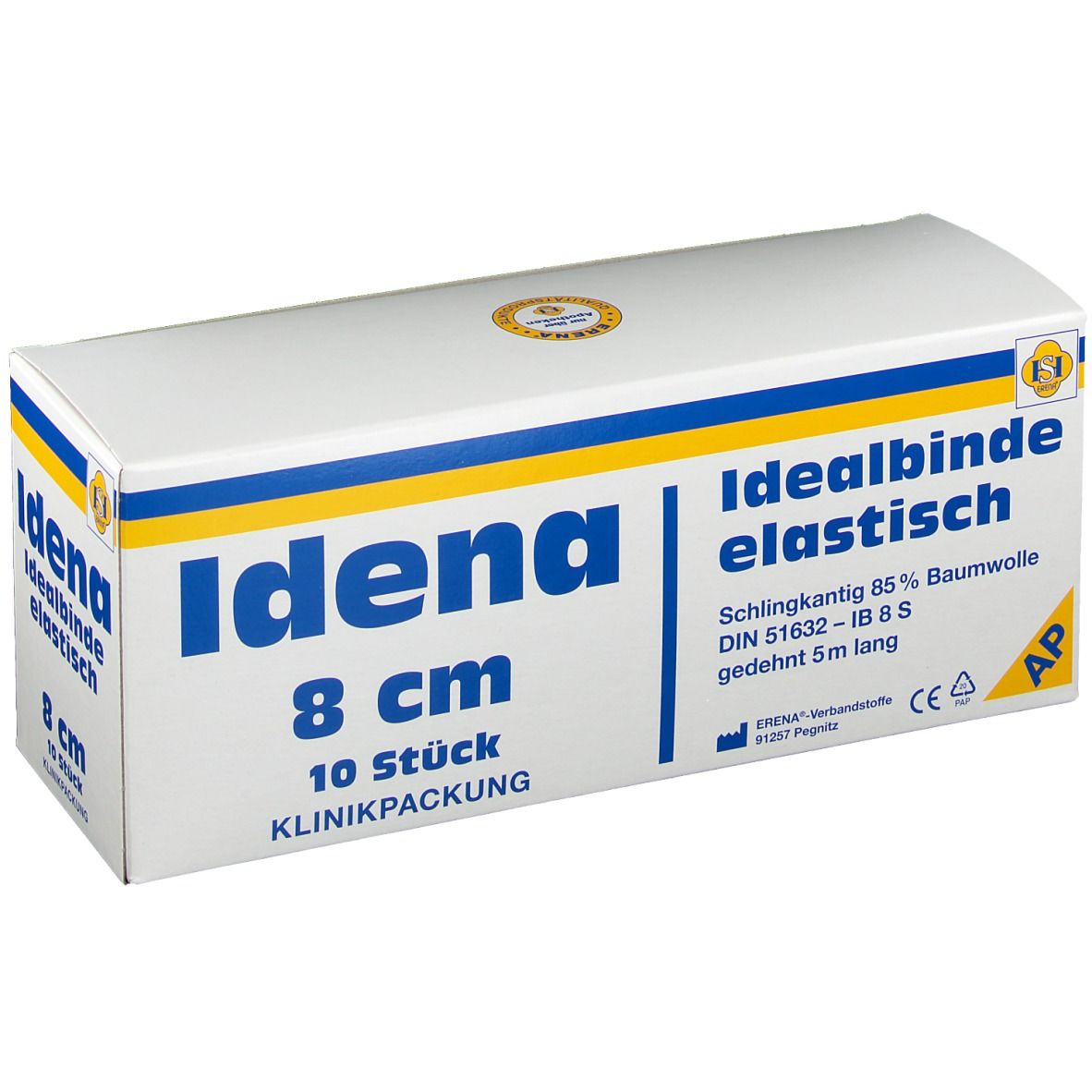 Idena Idealbinden 8 cm Schlingkante