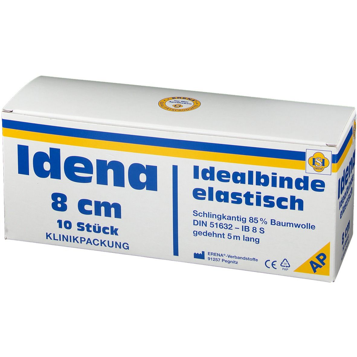 Idena Idealbinden 8 cm Schlingkante