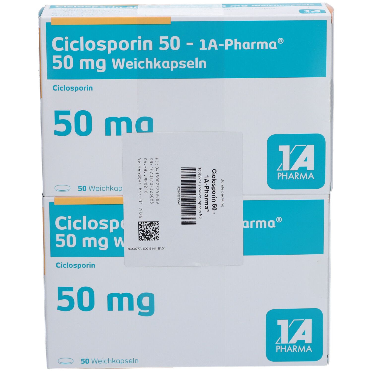 Ciclosporin 50 1A Pharma®