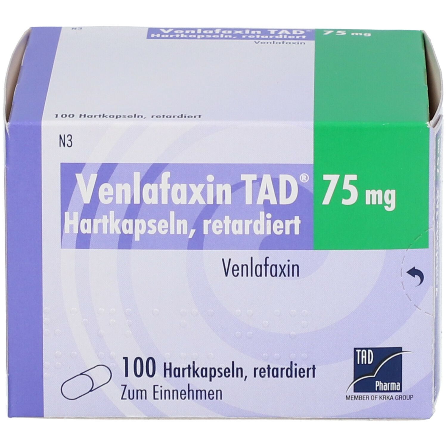 Venlafaxin TAD® 75 mg