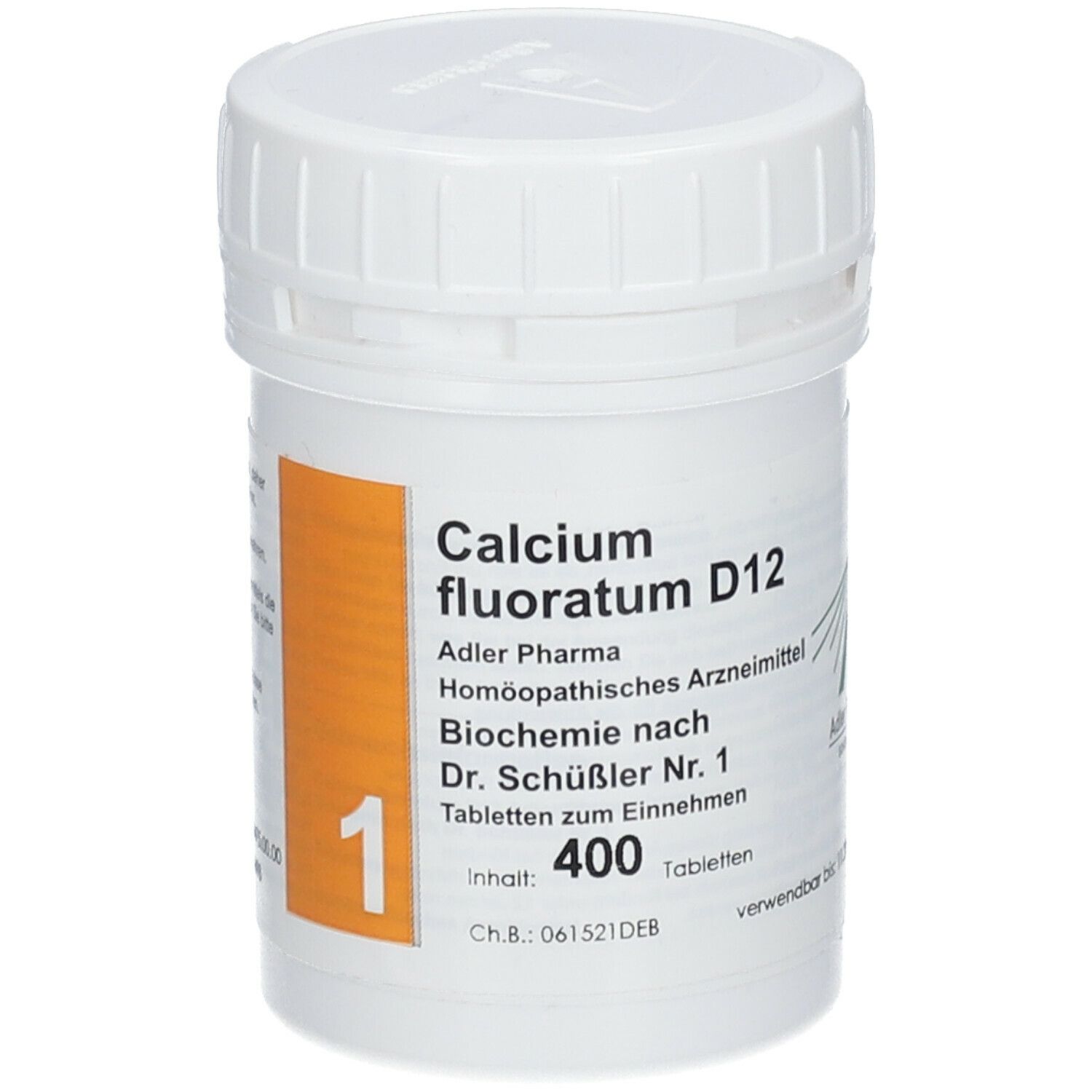 Adler Pharma Calcium fluoratum D12 Biochemie nach Dr. Schüßler Nr. 1