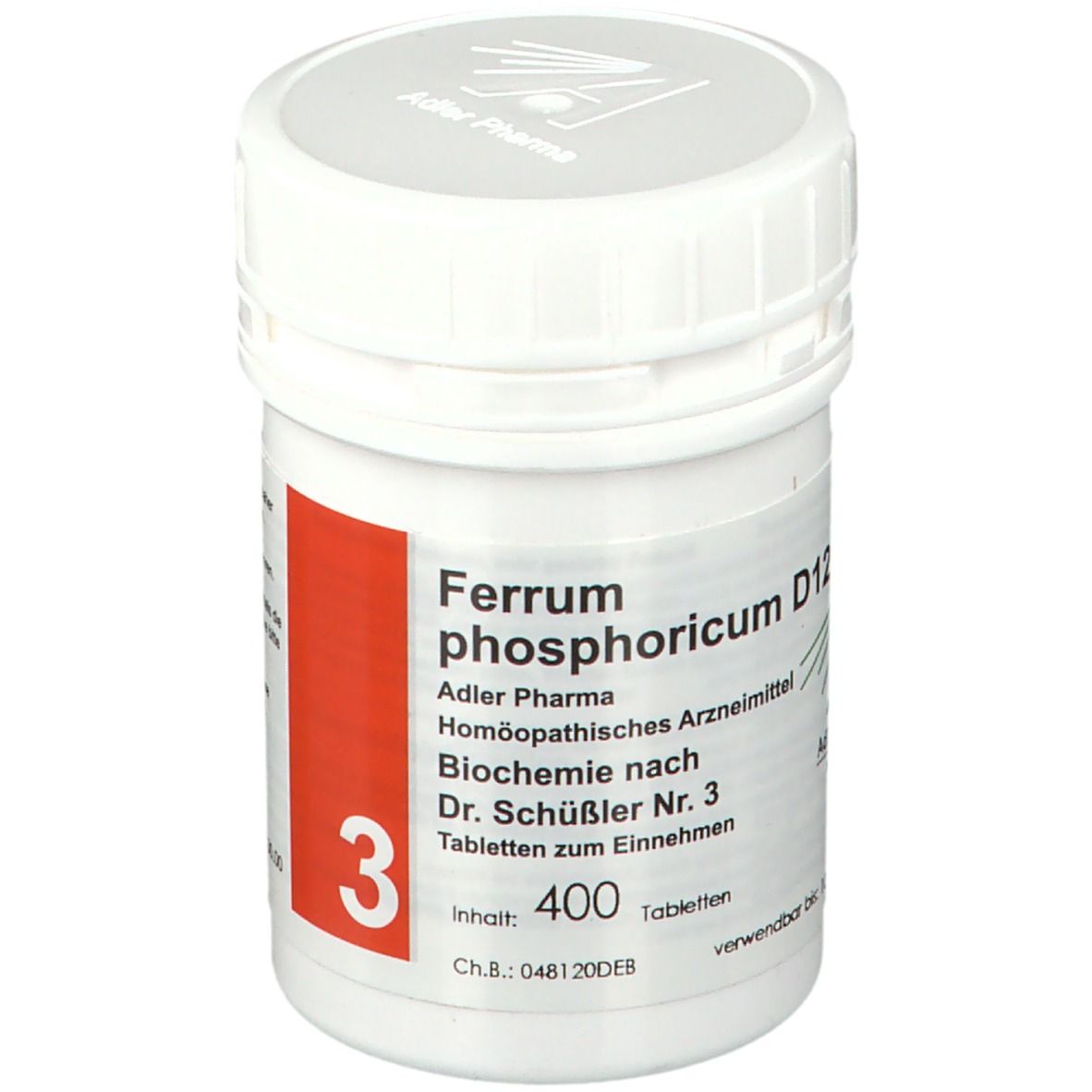 Adler Pharma Ferrum phosphoricum D12 Biochemie nach Dr. Schüßler Nr. 3