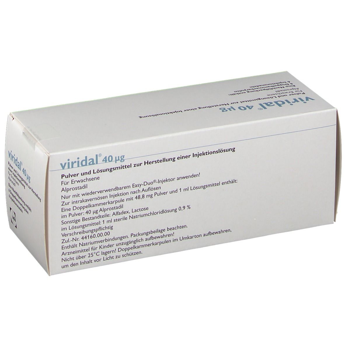 Viridal 40 mcg Karpulen Tr.Subst.m.Lsg.M