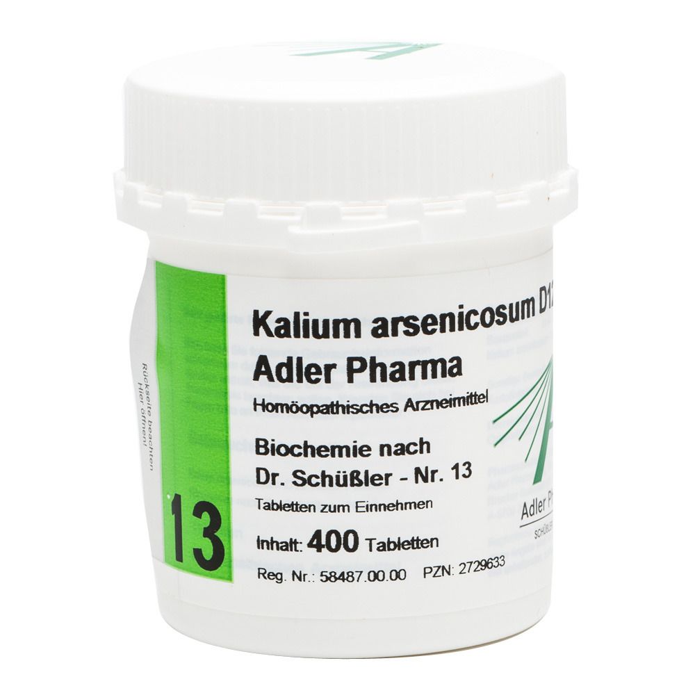 Adler Pharma Kalium arsenicosum D12 Biochemie nach Dr. Schüßler Nr. 13
