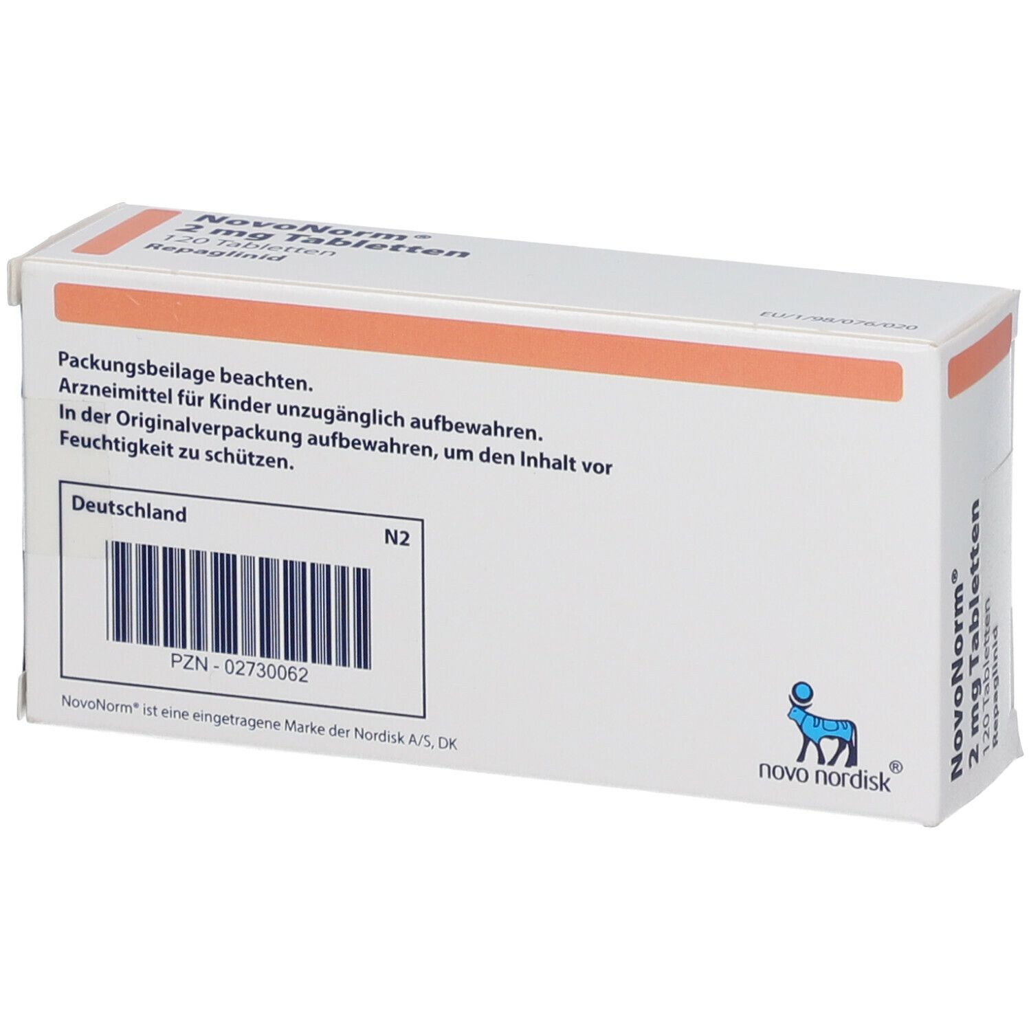 Novonorm 2 Mg 120 St Mit Dem E-Rezept Kaufen - Shop Apotheke