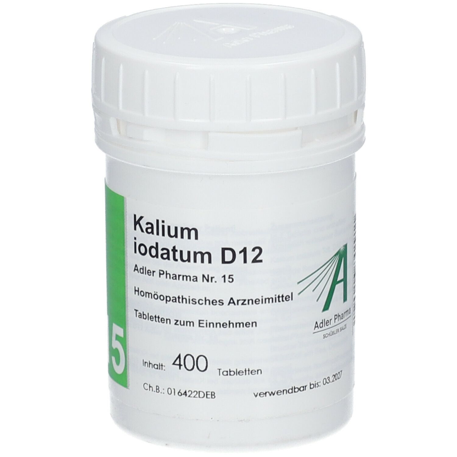 Adler Pharma Kalium iodatum D12 Biochemie nach Dr. Schüßler Nr. 15