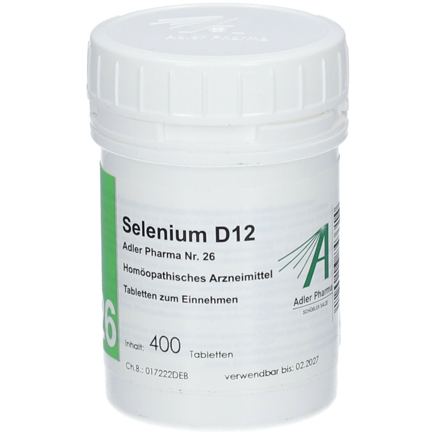 Adler Pharma Selenium D12 Biochemie nach Dr. Schüßler Nr. 26