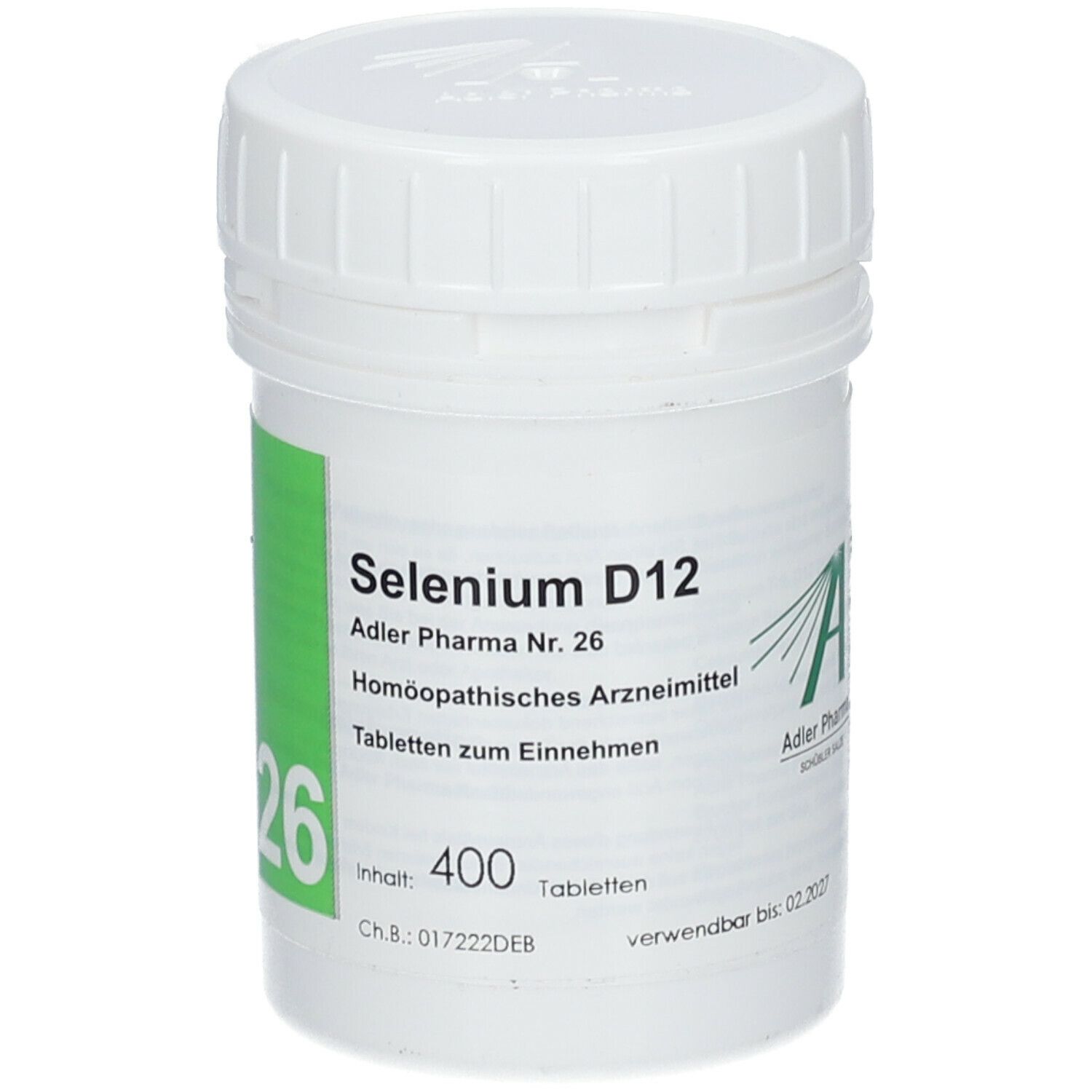 Adler Pharma Selenium D12 Biochemie nach Dr. Schüßler Nr. 26