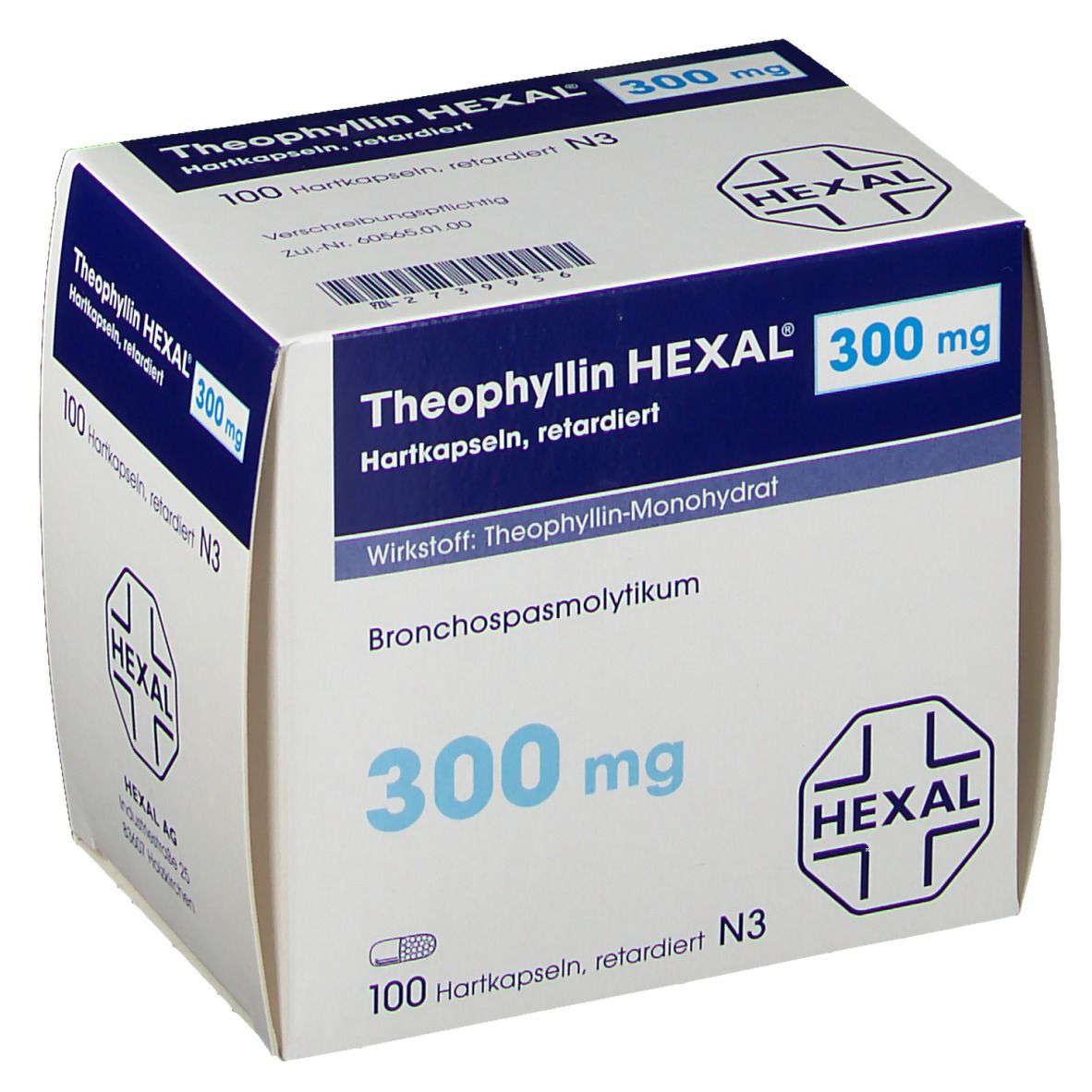 THEOPHYLLIN HEXAL 300 mg