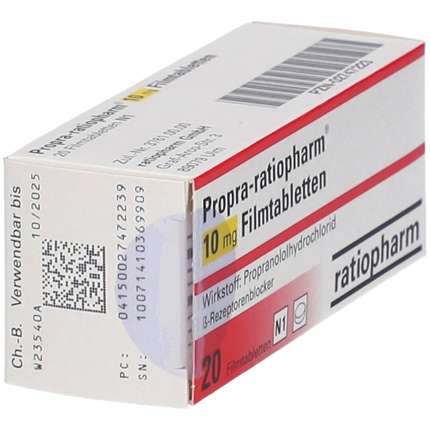 Propra-ratiopharm® 10 mg