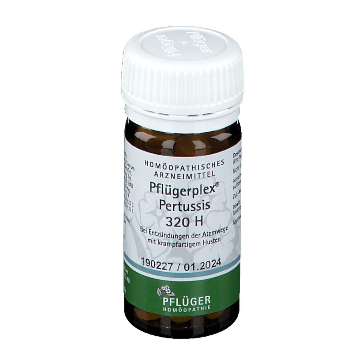 Pflügerplex Pertussis 320 H Tabletten