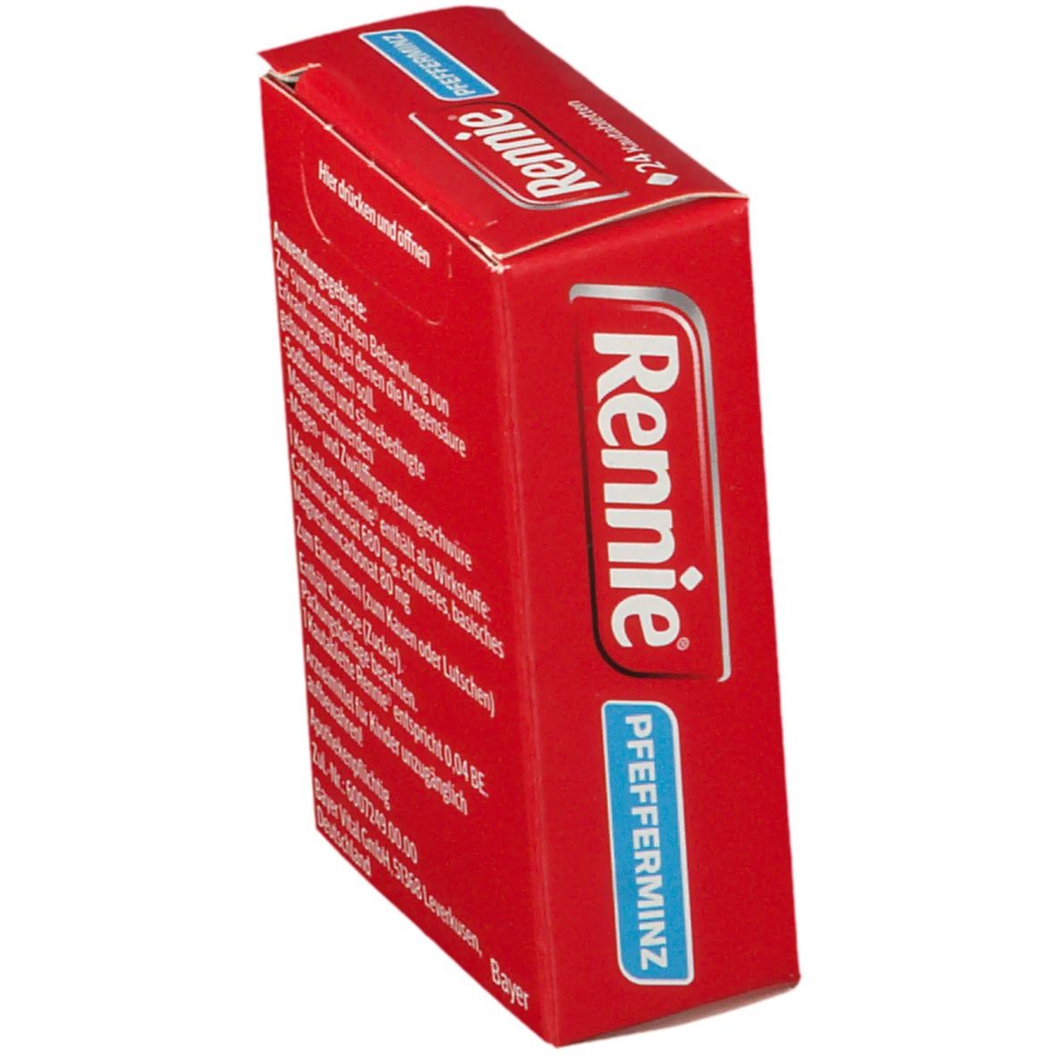 Rennie® Pfefferminz Kautabletten bei Sodbrennen