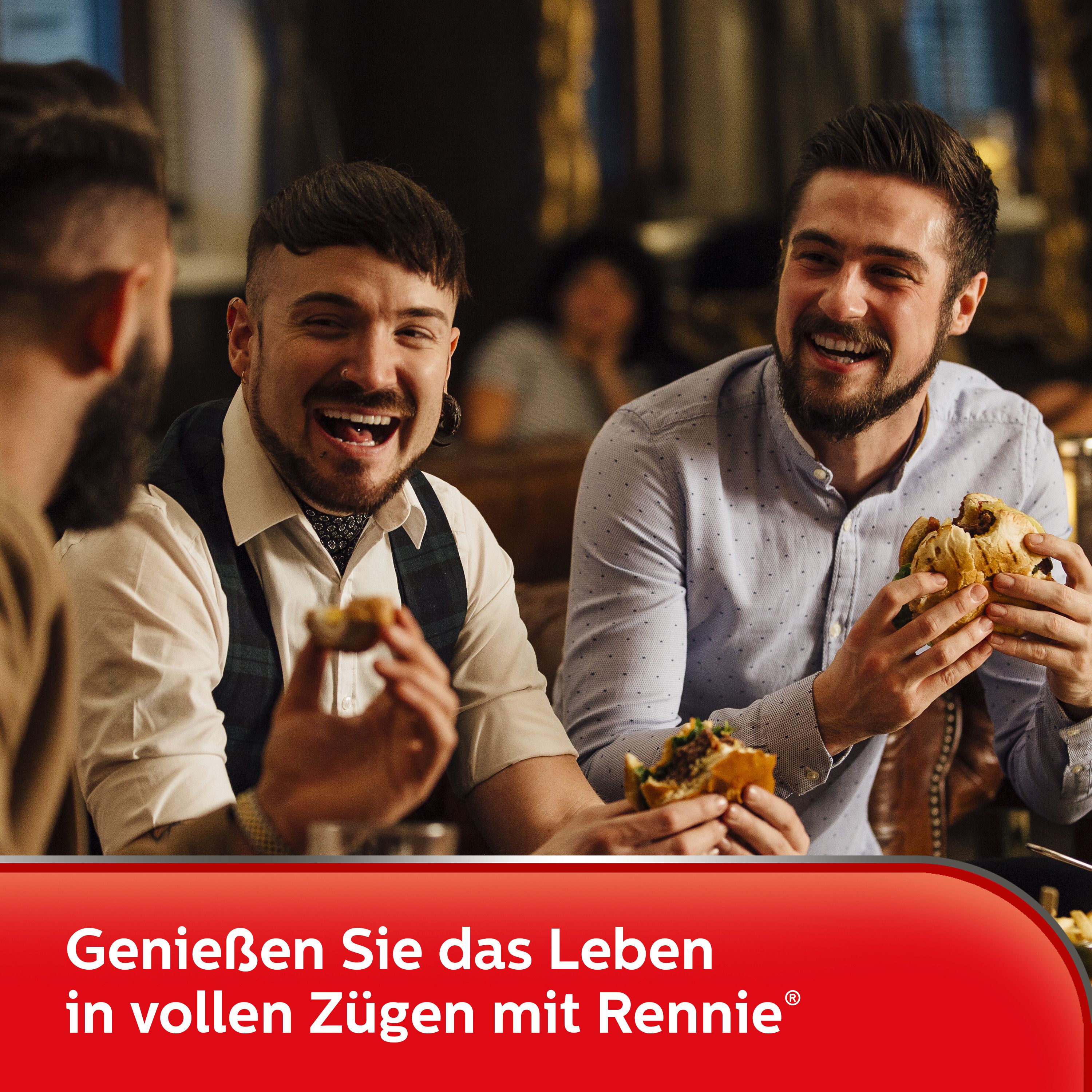 Rennie® Pfefferminz Kautabletten bei Sodbrennen