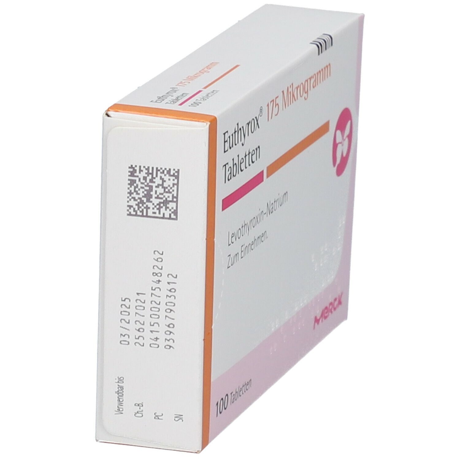 Euthyrox 175 Mikrogramm Tabletten 100 St