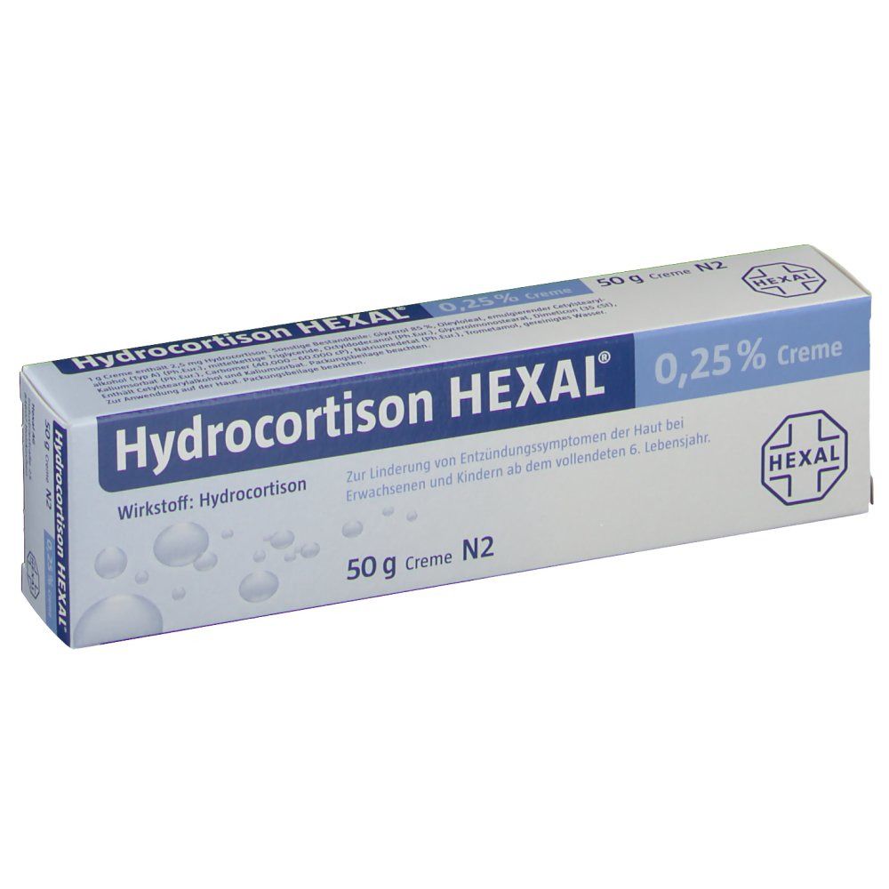 Hydrocortison HEXAL® 0,25 % Creme