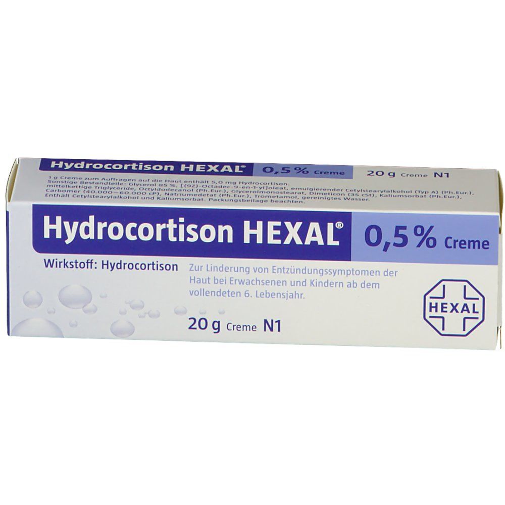 Hydrocortison HEXAL® 0,5 % Creme