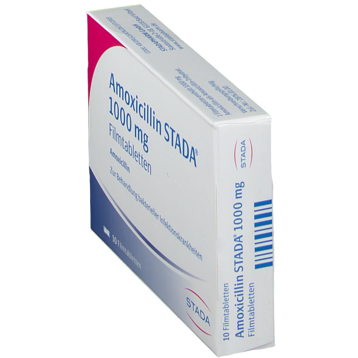 Amoxicillin Stada 1000 mg Filmtabletten 10 St