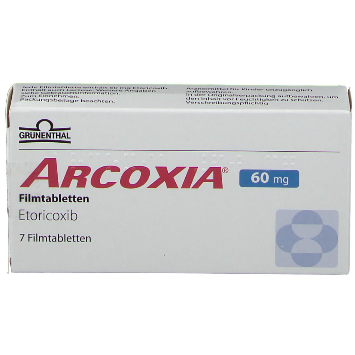 Arcoxia 60 mg Filmtabletten