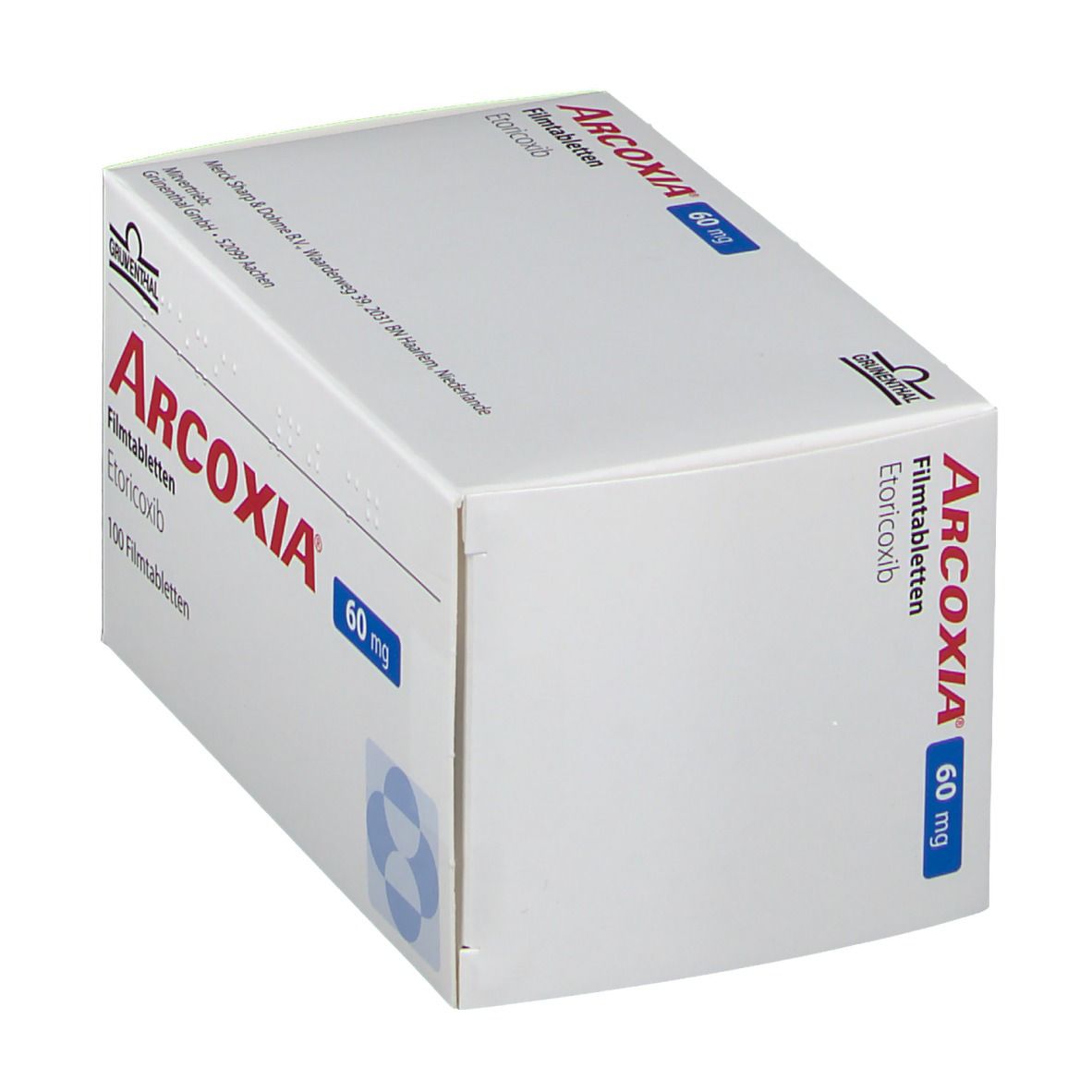 Arcoxia 60 mg Filmtabletten 100 St