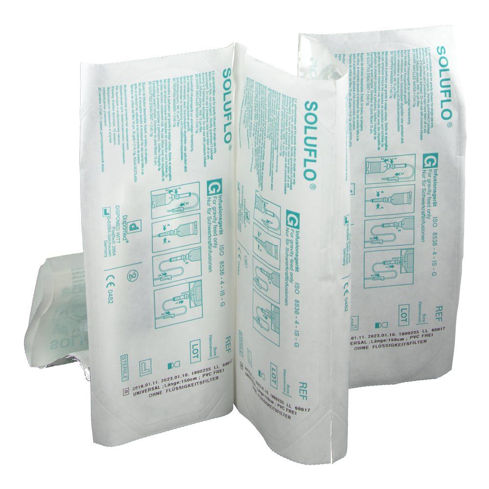 SOLUFLO® Infusionsset G LL 150 cm Vet