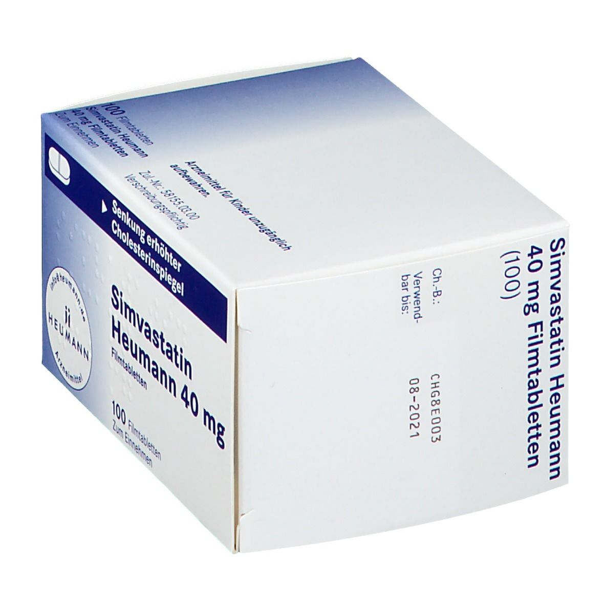 Simvastatin Heumann 40 mg Filmtabletten 100 St