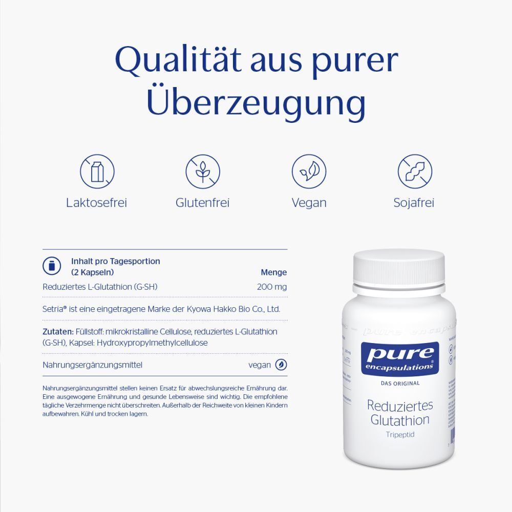 pure encapsulations® Reduziertes Glutathion