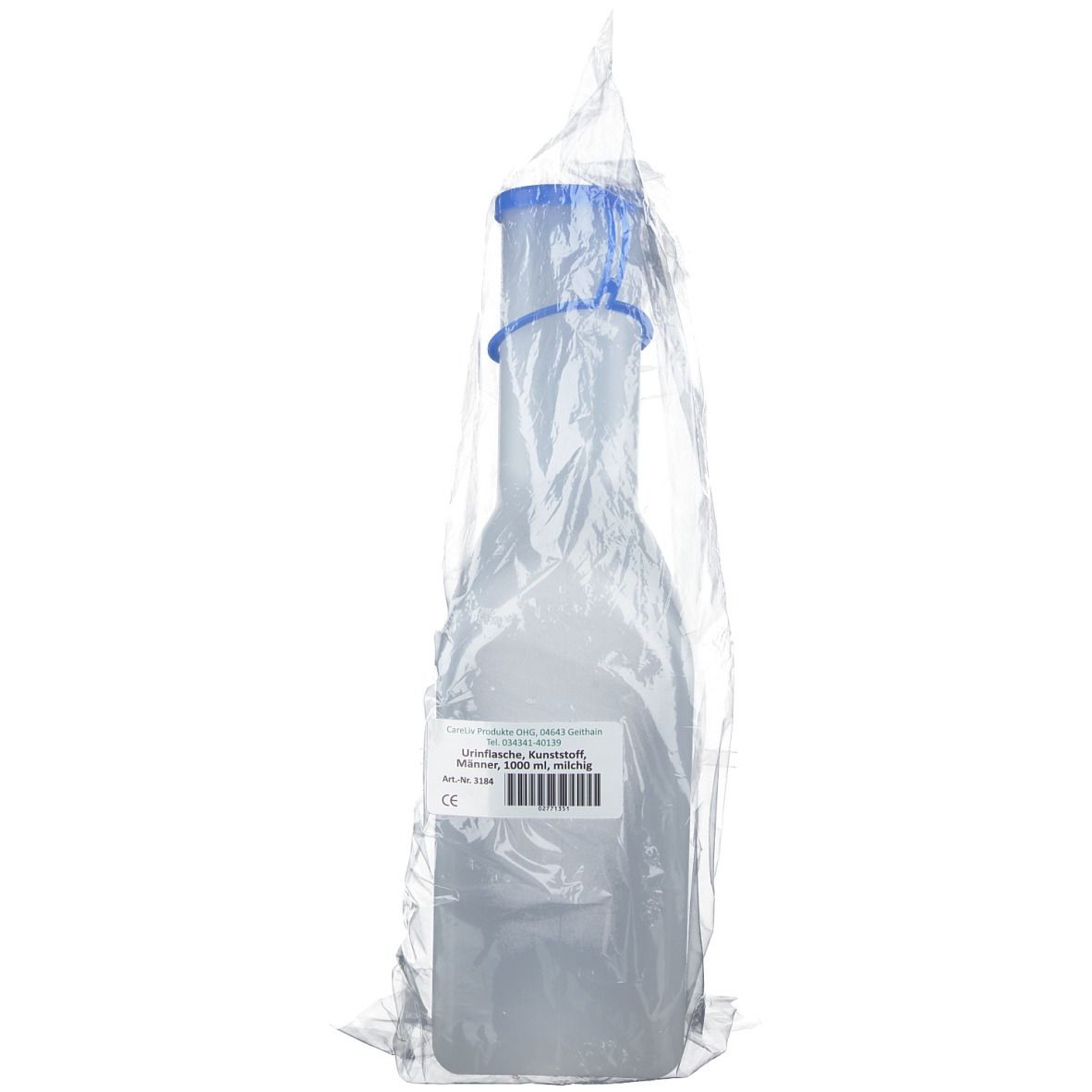 Urinflasche für Männer 1 Liter mit Verschluss