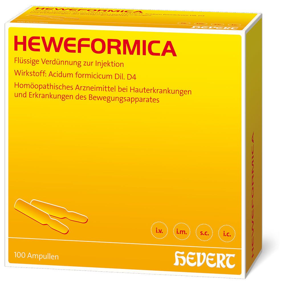 Heweformica Ampullen