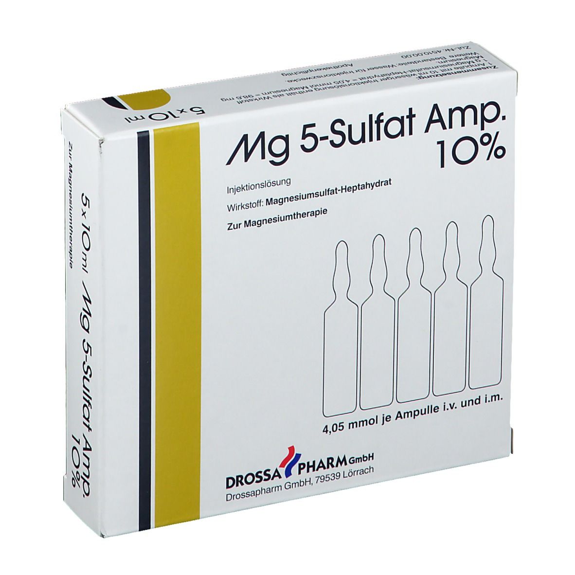 Mg 5 Sulfat 10% Amp.